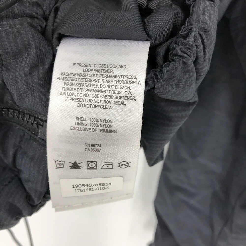 Columbia Charcoal Space Dye Grey Full Zip Interchange Jacket Men's Size Small